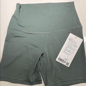 lululemon Green 6” Align Shorts - Size 4